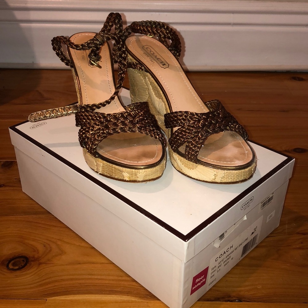 Coach Arianna Met Cord Espadrilles